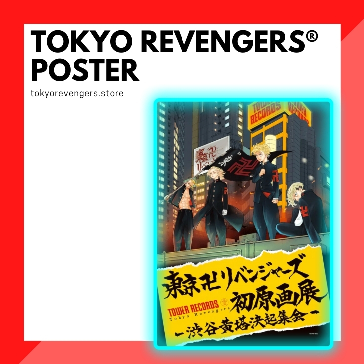 Riapawel Tokyo Revengers Posters, Anime Tokyo Revengers All