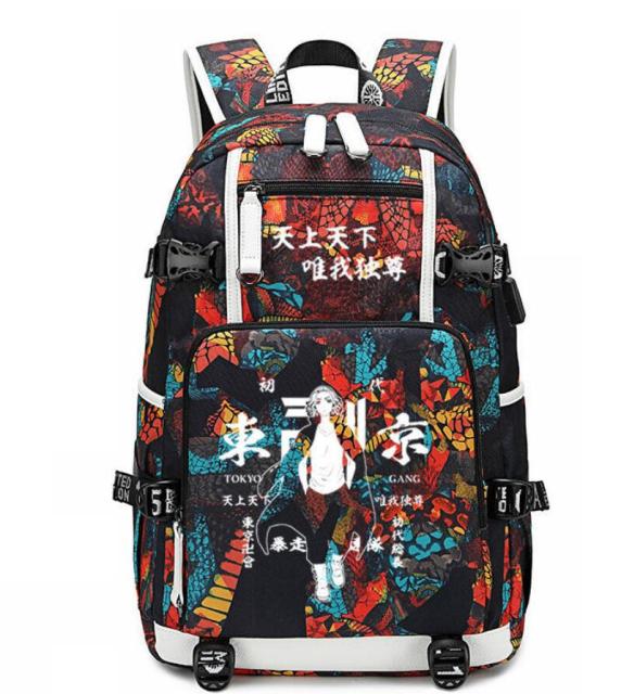Anime Tokyo Revengers Backpack Cosplay Hanagaki Takemichi Ken Ryuguji man Canvas Schoolbag Travel Bags 12.jpg 640x640 12 - Tokyo Revengers Merch