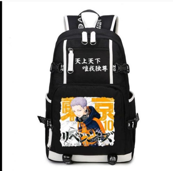 Anime Tokyo Revengers Backpack Cosplay Hanagaki Takemichi Ken Ryuguji man Canvas Schoolbag Travel Bags 7.jpg 640x640 7 - Tokyo Revengers Merch