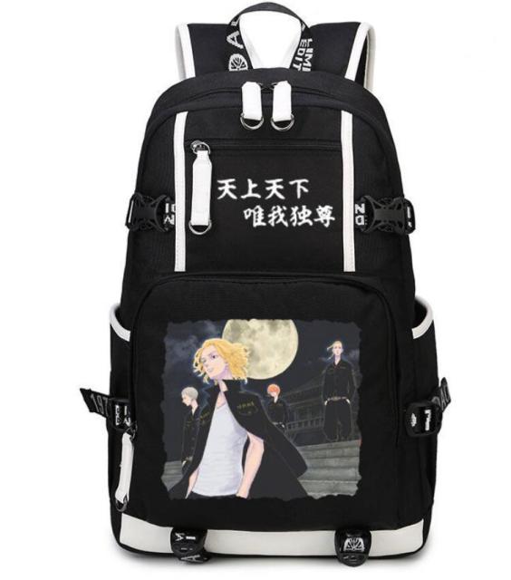 Anime Tokyo Revengers Backpack Cosplay Hanagaki Takemichi Ken Ryuguji man Canvas Schoolbag Travel Bags 8.jpg 640x640 8 - Tokyo Revengers Merch