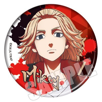 Anime Tokyo Revengers Mikey Draken Baji Figure 58mm Badge Round Brooch Pin Gifts 7446 Kids Collection 3 - Tokyo Revengers Merch