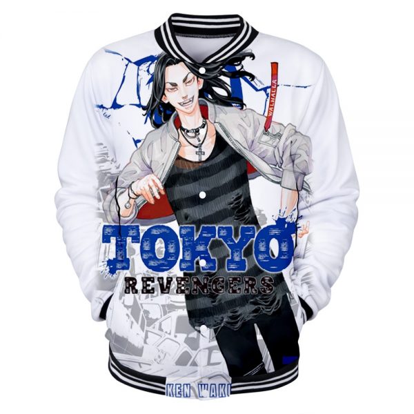 Tokyo Revengers Tracksuit 3D Baseball Jackets Women Men Long Sleeve Coat Harajuku Streetwear Japanese Anime Clothes - Tokyo Revengers Merch