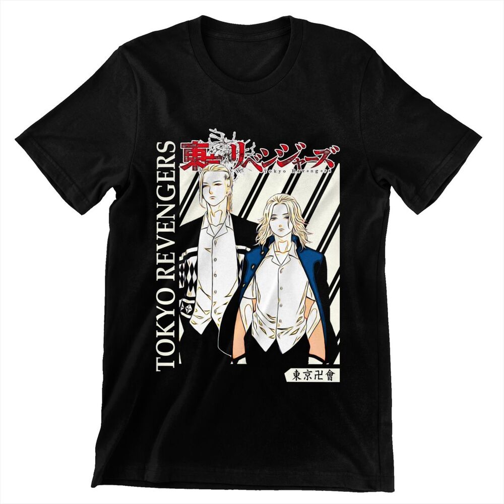 Tokyo Revengers T-Shirt - Funny Ken & Sano TR Graphic Tees