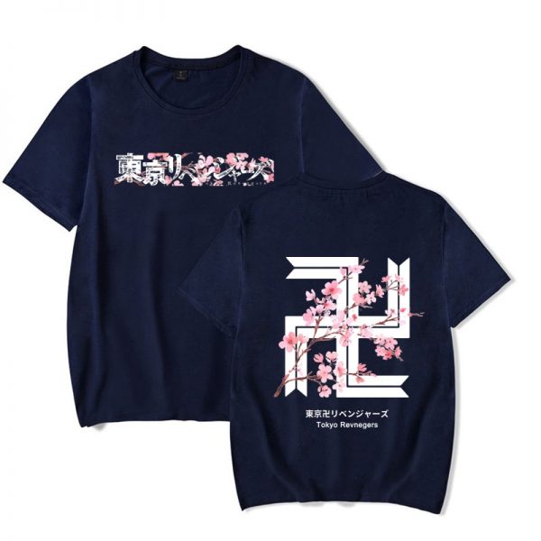 2021 Anime Tokyo Revengers Tee Shirt Tops Short Sleeve T shirt Casual Men Anime Manga Tshirt 1 - Tokyo Revengers Merch