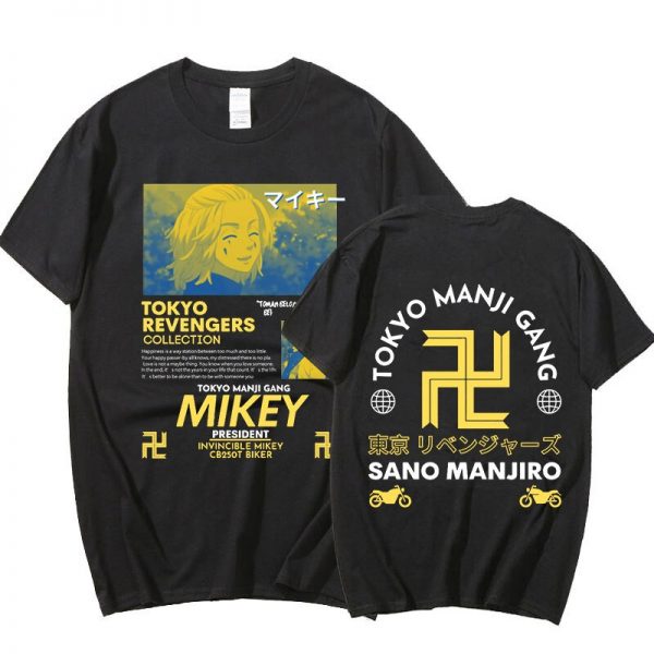 Summer Hot Sale Anime Tokyo Manji Gang Mikey Graphic Pinrt T Shirt Tokyo Revengers Manga Unisex 1 - Tokyo Revengers Merch