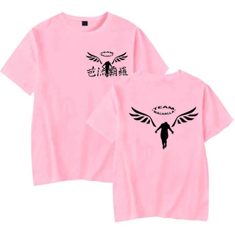 Anime Tokyo Revengers T-Shirt Men Women T Shirt Anime Manga Team Walhalla Cosplay Clothes Tee Shirt Plus Size Tops Streetwear