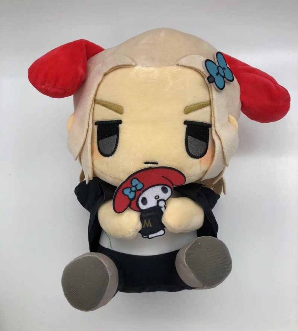 New Cute Japan Anime Tokyo Revengers Mikey Draken Plush Plushes Stuffed Toy Doll Kids Gifts 25cm 2 - Tokyo Revengers Merch