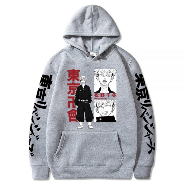 Tokyo Revengers Hoodie Men s Sweatshirts Anime Matsuno Chifuyu Graphic Hoodie Women Sportswear Cosplay Kawaii Clothes 2 - Tokyo Revengers Merch