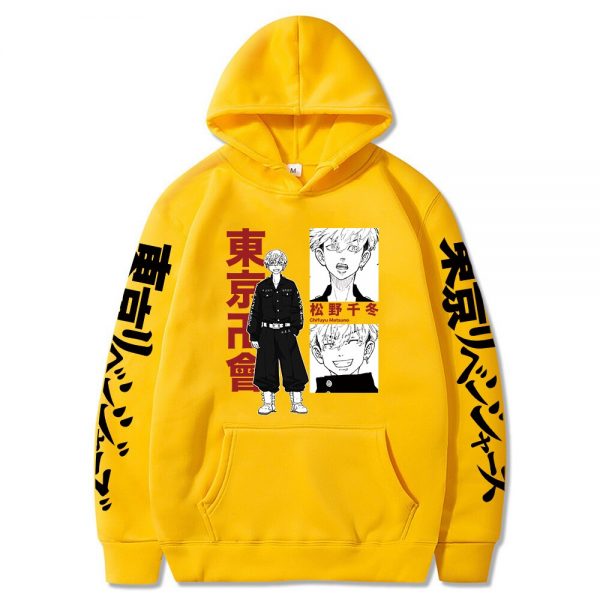 Tokyo Revengers Hoodie Men s Sweatshirts Anime Matsuno Chifuyu Graphic Hoodie Women Sportswear Cosplay Kawaii Clothes 4 - Tokyo Revengers Merch