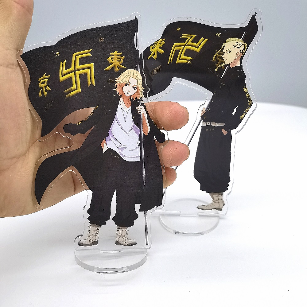 Anime Figure Tokyo Revengers Cosplay Acrylic Stands Manjiro Ken Takemichi Hinata Atsushi Model Plate Fans Gift 2 - Tokyo Revengers Merch